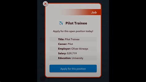 bitlife how to become a pilot|How to become an Airline Captain in Bit.